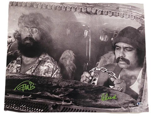 TOMMY CHONG CHEECH MARIN SIGNED 16X20 PHOTO AUTHENTIC AUTOGRAPH PROOF BECKETT A Cover