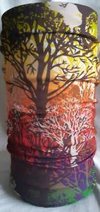 Trees Seamless Bandana 4 pack Facesock,camping,yoga,hiking,ski mask,cycling - Picture 1 of 6
