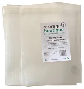 BLU RAY Protection Sleeves, ARCHIVE STANDARD Acid Free, 50 Peel & Seal Post FREE - Picture 1 of 11