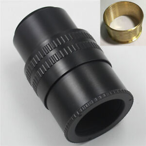 Brass M42 to M42 Mount Adjustable Focus Helicoid Lens Adapter Macro Tube 36-90mm