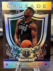 2019-20 Panini Prizm Draft Picks Prizms Silver #51 Zion Williamson CR - Picture 1 of 2