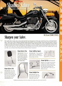Genuine Honda Accessories Catalog 2000-2001 VT1100 Shadow Sabre - Bild 1 von 1