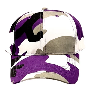 Baseballmütze Kappe lila Camouflage Rothco ultraviolett Tarnmuster verstellbar - Bild 1 von 12