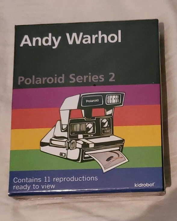 Kidrobot Andy Warhol Polaroid Series 2 Set of 11 Pop Art Photographs Gift