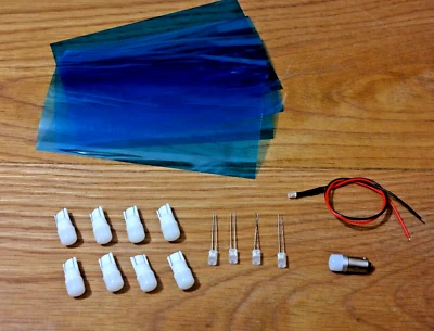 McIntosh MC2500 Amplificador Placa Frontal y Medidor Lámparas LED Bombillas Kit Filtro Luces Foto 1 de 4