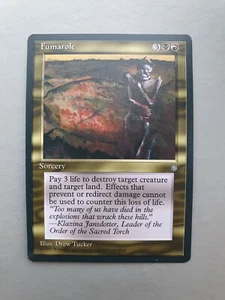 Fumarole, MTG Ice Age (1995), Uncommon Multicoloured Sorcery - Picture 1 of 2