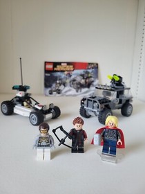 LEGO Marvel: Avengers Hydra Showdown (76030) 100% Complete W/Manual 