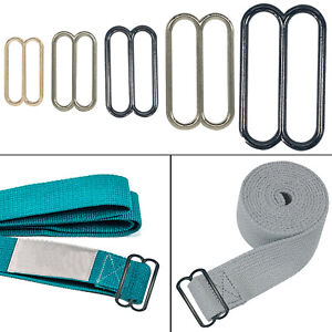 Cinturón de herramientas de ropa interior ajustar Hebillas Deslizadores Correa Hebilla De Sujetador Anillos Tri-Glide