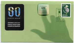 SOUVENIR COVER: 2009 EARTH HOUR LIMITED EDITION - Picture 1 of 2