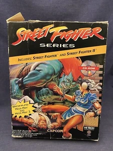 Street Fighter Serie I/II Mega Man 1/3 1994 Big Box Juego de Computadora PC De Colección - Imagen 1 de 11