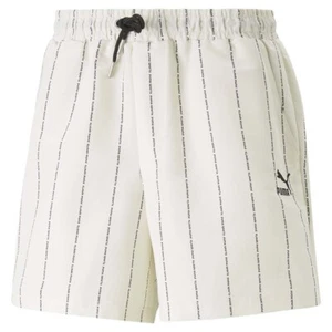 PUMA Team Woven Shorts 6" Mens White Casual Athletic Bottoms 62248965 - Picture 1 of 2