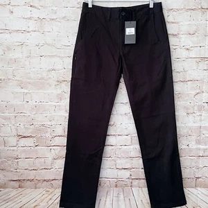 five four mens conrad chino pants straight leg size 29x31 black NWT - Picture 1 of 6