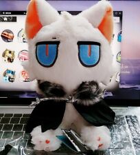 Official Arknights Cosplay Cat SilverAsh Ver. Plush Toy Cute Game Doll Xmas Gift