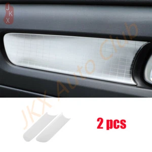 Interior Door Bowl Sticker Decor Set q For Volvo XC40 19-2021 Matte Silver Steel - Bild 1 von 7
