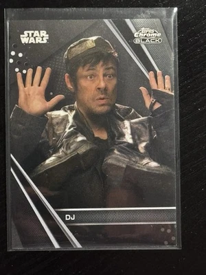 2023 Topps Star Wars Chrome Black DJ #87 - Image 1 of 2