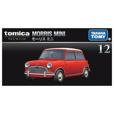 Tomica Premium 12 Morris Mini Rojo Diecast Car Classic Mini Takara Tomy JP - Imagen 1 de 4