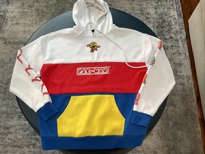 Pacman Pullover Hoodie Jacke Erwachsene Small Mehrfarbig Weiß Colorblock - Süß! - Bild 1 von 12