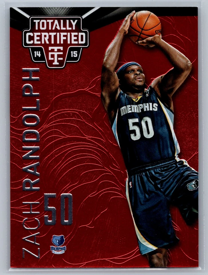 Zach Randolph 2014-15 Panini Totally Certified Platinum Red /279 #5 - Image 1 of 2