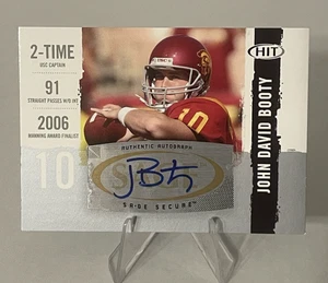 2008 SAGE Hit Auto Silver #A1 John David Booty RC - Picture 1 of 4