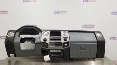 15 FORD F350 SUPER DUTY XLT DASH PANEL DASHBOARD ASSEMBLY WITH DASH BAG GRAY Foto 1 de 4