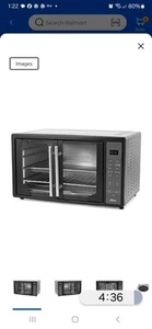OSTER Extra-Large French Door Air Fryer Countertop Toaster Oven - Picture 1 of 4