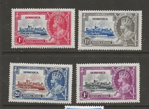JUEGO JUBILEO PLATA DOMINICA (5032) KGV 1935 SG92-95 U/M - Imagen 1 de 1