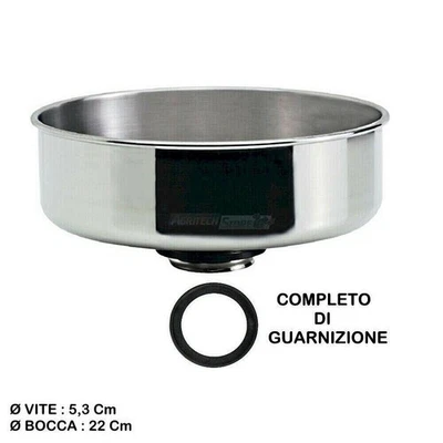 Imbuto Spremipomodoro 5100 N "REBER" n. 3 in ACCIAIO Inox - Immagine 1 di 4