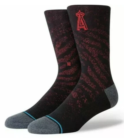 LOS ANGELES ANAHEIM ANGELS STANCE BUTTER BLEND W/INFIKNIT CREW SOCKS     A101 Cover
