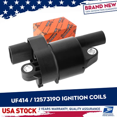 New Reliable Ignition Coil UF414/12573190 1pc For CHEVROLET SILVERADO 3500 07-14 - Image 1 of 4