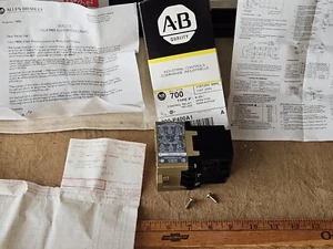 ALLEN BRADLEY CONTROL RELAY 700-P400A1 New Old Stock SER.A Made In USA Bulletin - Picture 1 of 14
