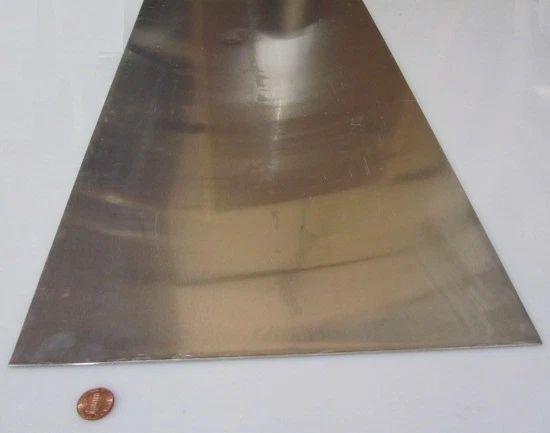 Hoja de aluminio 6061 T6 .050" de grosor x 12.0" de ancho x 48.0" de largo Foto 1 de 1