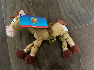 NUEVO CON ETIQUETAS Toy Story 2 Bullseye Horse 12" Peluche Animal Disney Pixar Foto 1 de 4