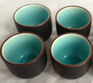 New~Set of 4 Sake Saki Cups-ship free - Picture 1 of 1