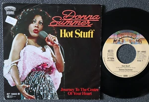 DONNA SUMMER hot stuff - journey to the centre 7"-VINYL GERMANY IMPORT nice 1979 - Picture 1 of 2