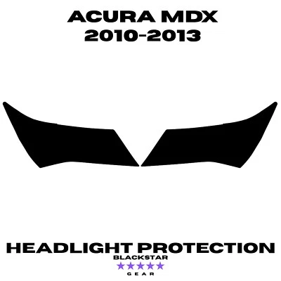 Se adapta a Acura MDX 2010-2013 Protección de pintura TPU PPF Kit de precorte Opciones tintadas Foto 1 de 4