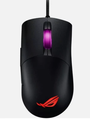 ASUS ROG Keris Gaming Maus 16000 DPI RGB 7 Tasten Ultra-leicht Paracord Kabel - Bild 1 von 4