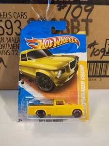 Hot Wheels 2011 New Models 29/50 029 1963 '63 Studebaker Champ YELLOW 5SP Pickup - Picture 1 of 5