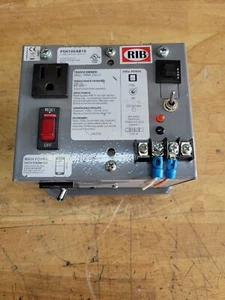 FUNCTIONAL DEVICES INC / RIB PSH100AB10 Cls 2 Trnsfrmr,100VA,Enclosed,Wall - Picture 1 of 4