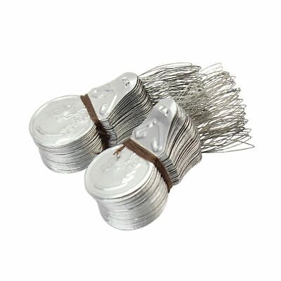 50pcs Sewing Machines Bow Wire Needle Threader Stitch Insertion Thread Leading • 7.92€