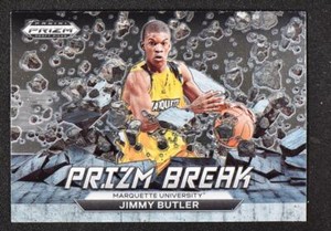 2023-24 Prizm Draft Picks Prizm Break #17 Jimmy Butler - Marquette Golden Eagles