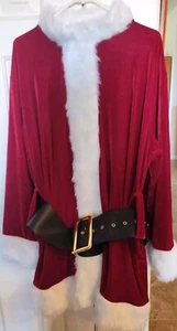 Santa Claus Christmas Suit Costume 3 Piece XL - Picture 1 of 6