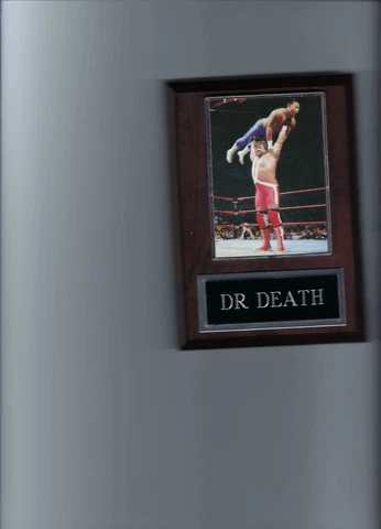 DR DEATH PLAQUE WRESTLING WWF   C Cover