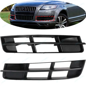 Front Bumper Side Bezel Cover Grille For AUdi Q7 Non Sline 2010-2015 - Picture 1 of 10