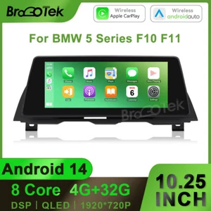 10.25" IPS Autoradio CarPlay Android 14 GPS Navi DAB+ Für BMW 5 Series F10 F11 - Bild 1 von 18