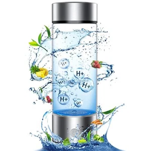 Hydrogen Water Bottle, Portable Rechargeable Hydrogen Water, Rapid Electrolysis - Picture 1 of 1