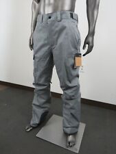 NWT Mens The North Face Freedom Ski Snowboard Shell Waterproof Snow Pants - Grey