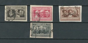 POLAND EUROPE POSTAL USED CASTLE IMPERFORATE STAMPS LOT (POLSKA 862) - Picture 1 of 1