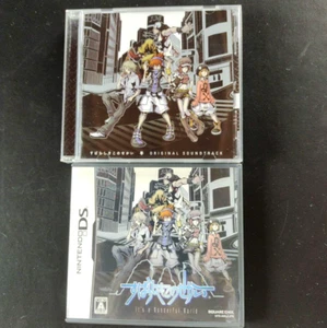 The World Ends with You Subarashiki Kono Sekai DS Nintendo w/Original Soundtrack - Picture 1 of 3