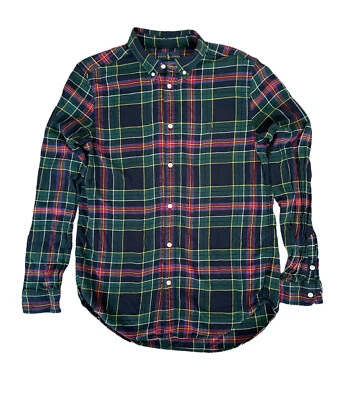 NUEVA Camisa Ralph Lauren Niño XL 18-20 Roja Verde A Cuadros Abotonada Manga Larga Foto 1 de 4