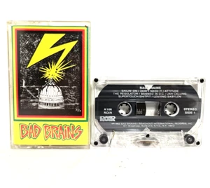 Cassette Tape BAD BRAINS - Self-titled ROIR A106 Made in USA 1982 - Picture 1 of 3